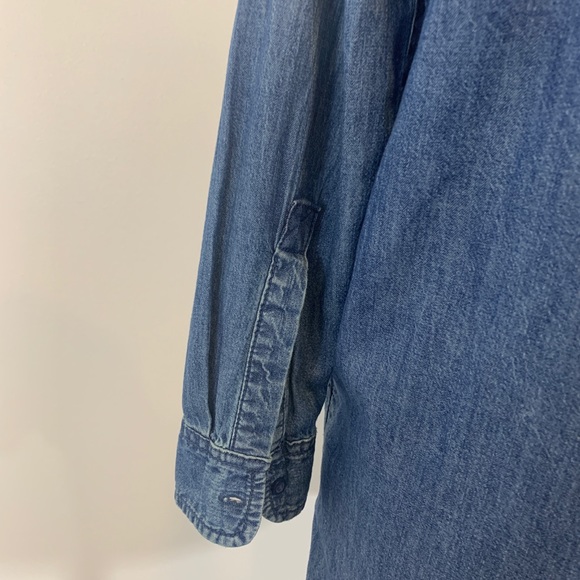Joe Fresh Denim Shirt Dress Size Small - Picture 6 of 8
